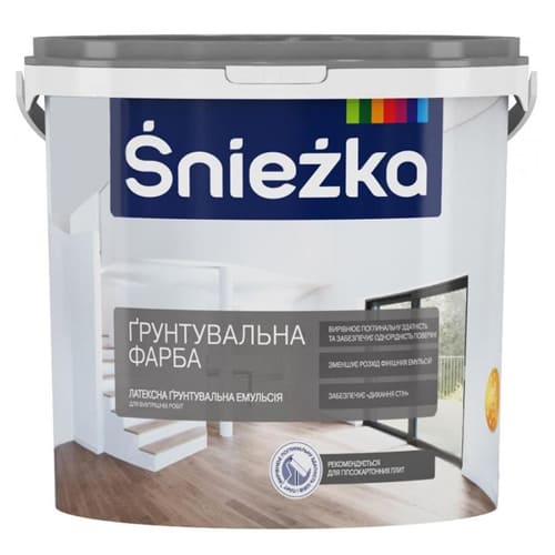 Ґрунтувальна фарба SNIEZKA 14кг/10л
